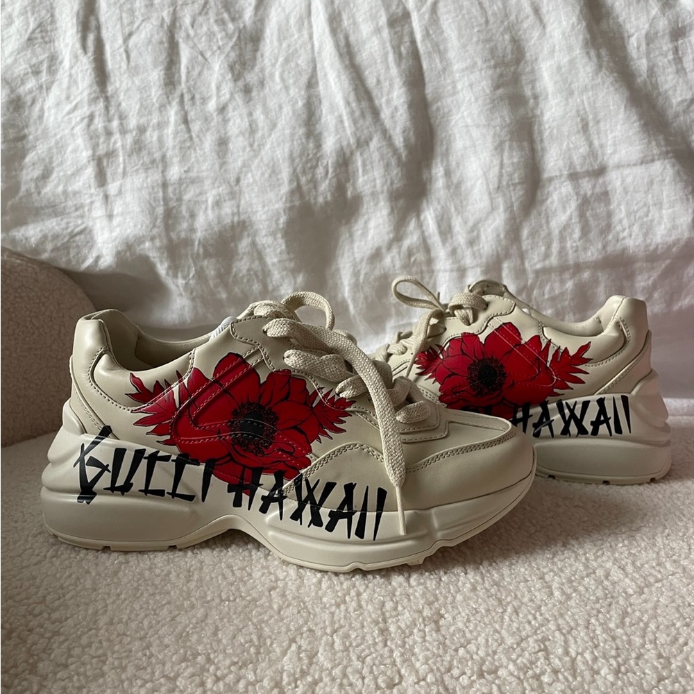 Gucci Rhyton 'Gucci Hawaii Poppy Print' 631708-DRW00-9522